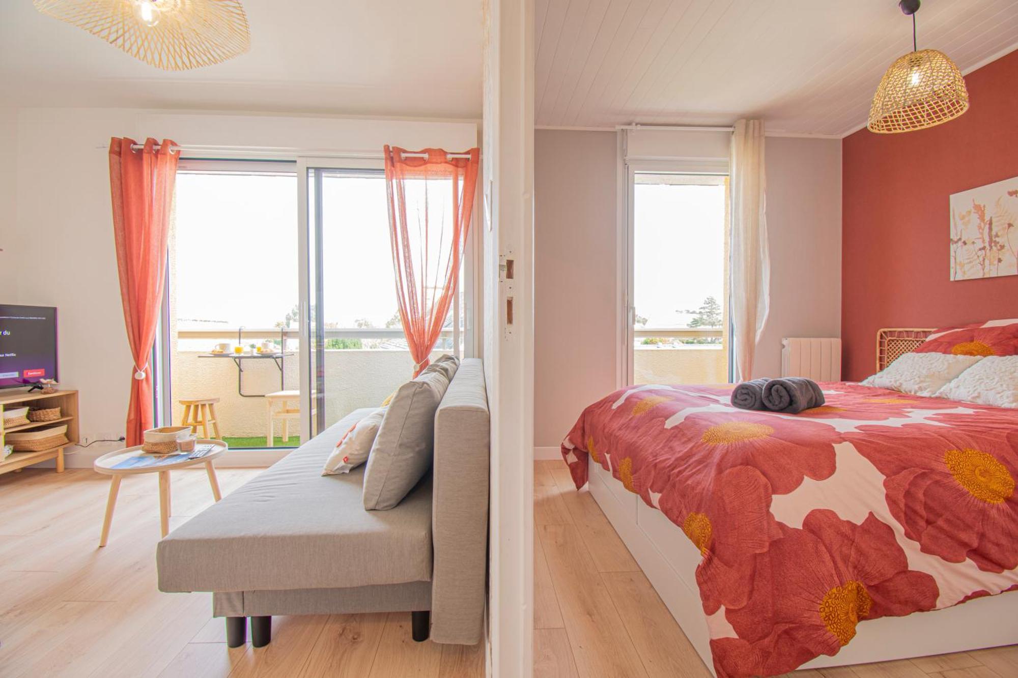 Апартаменты Ty Loan I Hyper Centre & Balcon Крозон Экстерьер фото